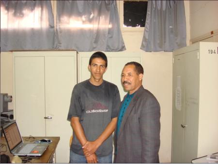 dahchour et notre prof